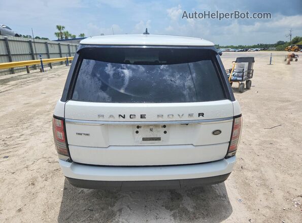 SALGS2KF5GA297477 2016 LAND ROVER RANGE White უკანა ხედი