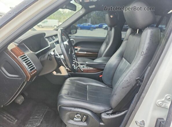 SALGS2KF5GA297477 2016 LAND ROVER RANGE White წინა სალონის ხედი
