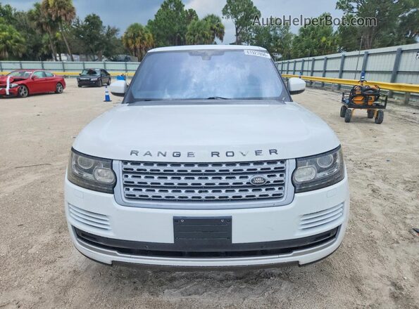 SALGS2KF5GA297477 2016 LAND ROVER RANGE White წინა ხედი