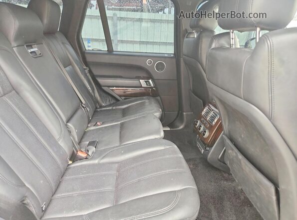 SALGS2KF5GA297477 2016 LAND ROVER RANGE White უკანა სალონის ხედი