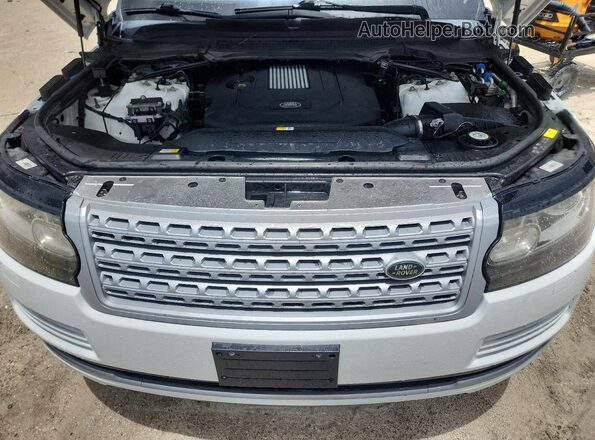 SALGS2KF5GA297477 2016 LAND ROVER RANGE White ძრავის განყოფილების ხედი
