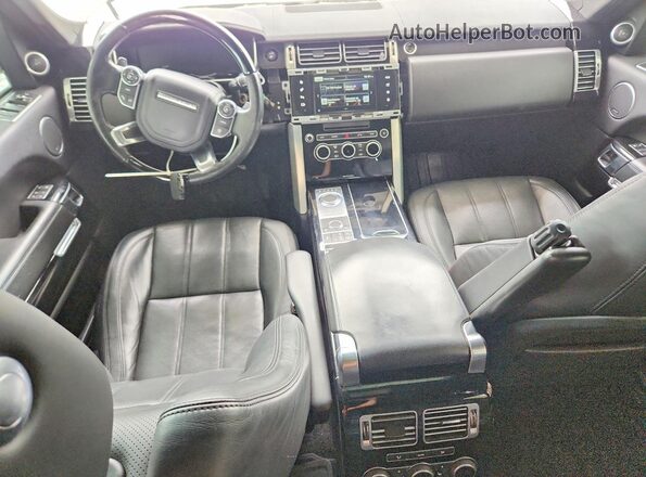 SALGS2PF1GA318785 2016 LAND ROVER RANGE White Առջևի վահանակի տեսք