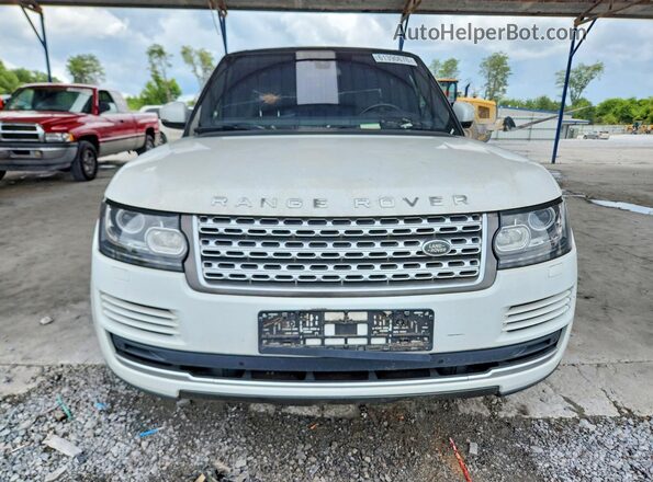 SALGS2PF1GA318785 2016 LAND ROVER RANGE White Դիմացի տեսք