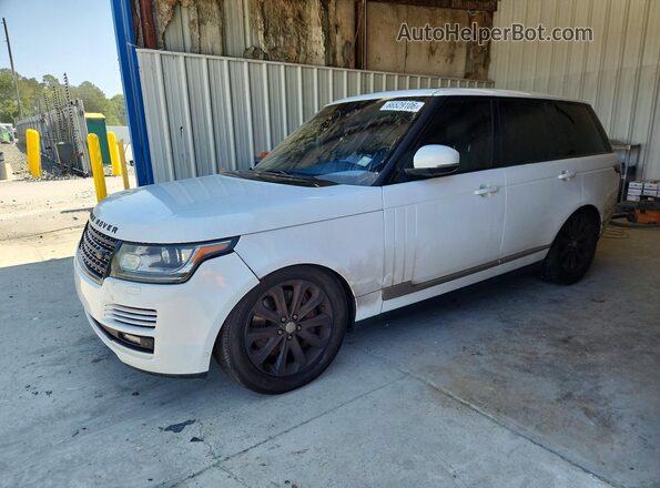 SALGS2PF2GA319699 2016 LAND ROVER RANGE ROVER White უკანა მარცხენა