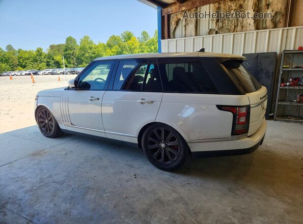 SALGS2PF2GA319699 2016 LAND ROVER RANGE ROVER White უკანა მარჯვენა