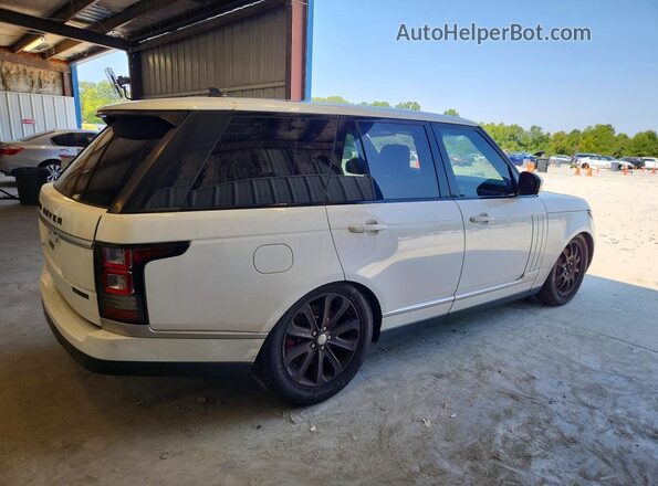 SALGS2PF2GA319699 2016 LAND ROVER RANGE ROVER White წინა მარჯვენა