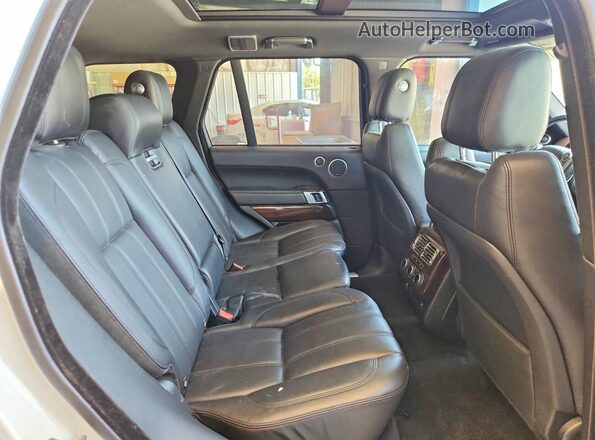 SALGS2PF2GA319699 2016 LAND ROVER RANGE ROVER White ძრავის განყოფილების ხედი