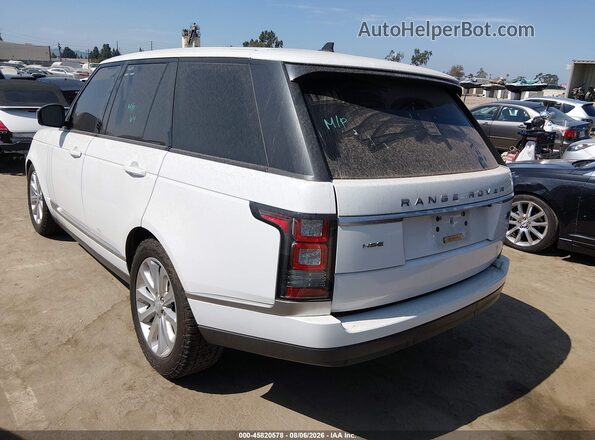 SALGS2PF6GA298940 2016 LAND ROVER RANGE ROVER White Rear left