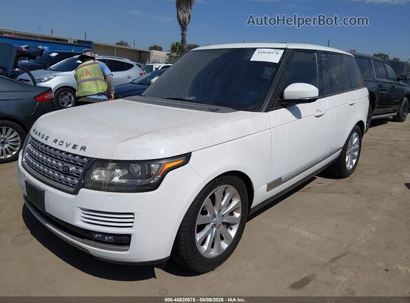 SALGS2PF6GA298940 2016 LAND ROVER RANGE ROVER White Front left