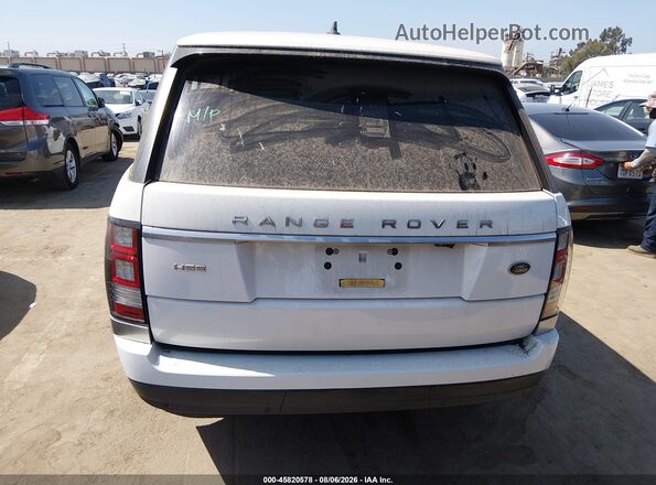 SALGS2PF6GA298940 2016 LAND ROVER RANGE ROVER White 