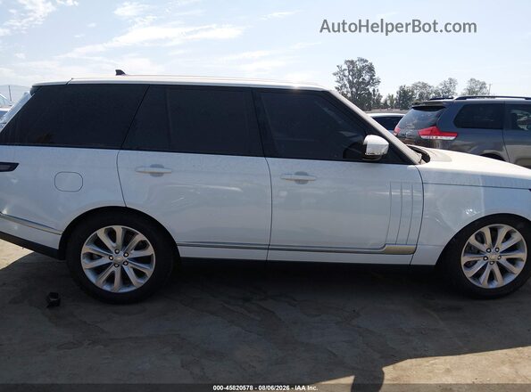SALGS2PF6GA298940 2016 LAND ROVER RANGE ROVER White Rear interior view