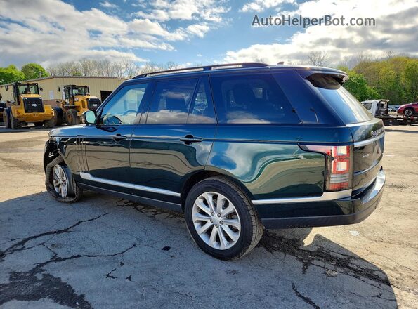 SALGS2PF8GA295733 2016 LAND ROVER RANGE Зеленый Задняя левая четверть