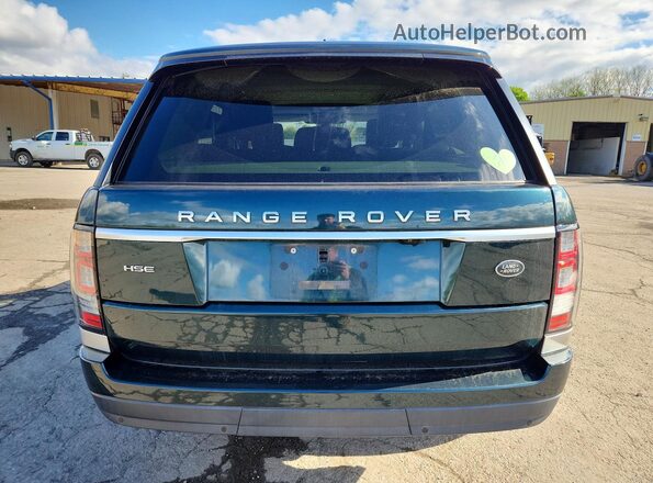 SALGS2PF8GA295733 2016 LAND ROVER RANGE Зеленый Вид сзади