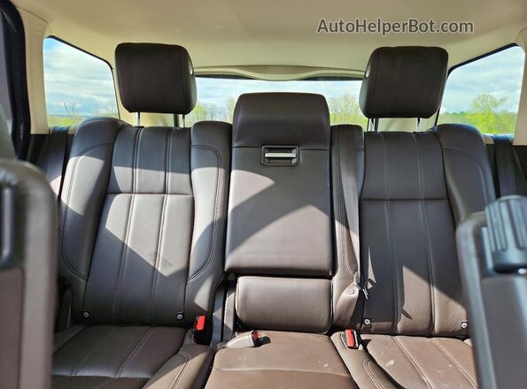 SALGS2PF8GA295733 2016 LAND ROVER RANGE Зеленый Вид задних сидений