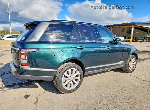 SALGS2PF8GA295733 2016 LAND ROVER RANGE Зеленый Задняя правая четверть