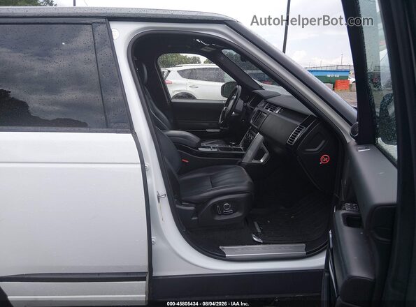 SALGS2PF8GA306911 2016 LAND ROVER RANGE ROVER Белый Вид салона спереди
