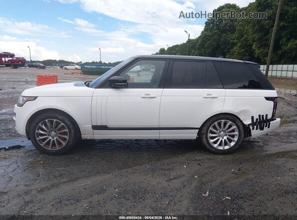 SALGS2PF8GA306911 2016 LAND ROVER RANGE ROVER Белый Панорамный вид салона 360°