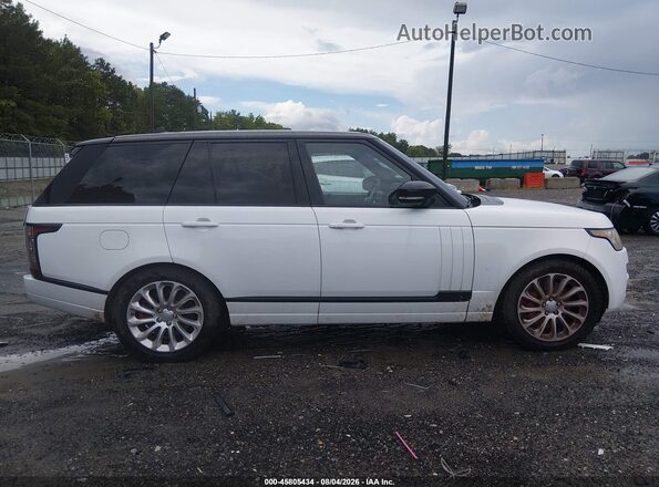 SALGS2PF8GA306911 2016 LAND ROVER RANGE ROVER Белый Вид задней части салона