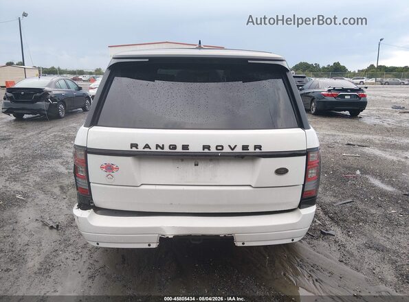 SALGS2PF8GA306911 2016 LAND ROVER RANGE ROVER Белый 