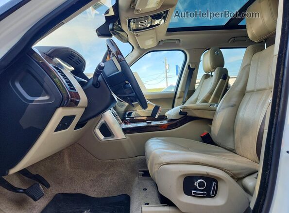 SALGS2PF9GA315908 2016 LAND ROVER RANGE White წინა სალონის ხედი