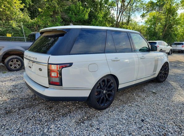 SALGS2PF9GA315908 2016 LAND ROVER RANGE White უკანა მარჯვენა