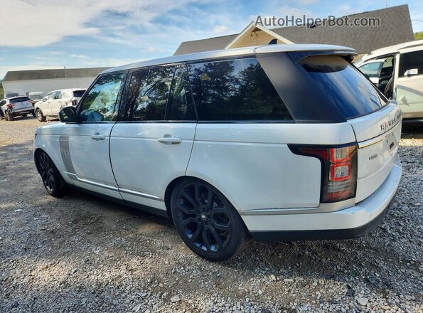 SALGS2PF9GA315908 2016 LAND ROVER RANGE White უკანა მარცხენა