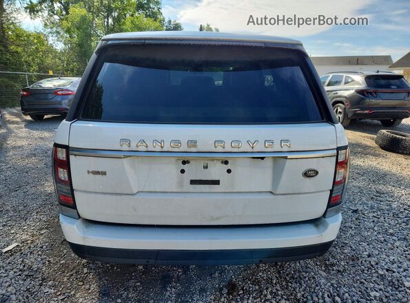SALGS2PF9GA315908 2016 LAND ROVER RANGE White უკანა ხედი