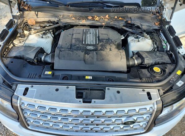 SALGS2PF9GA315908 2016 LAND ROVER RANGE White ძრავის განყოფილების ხედი