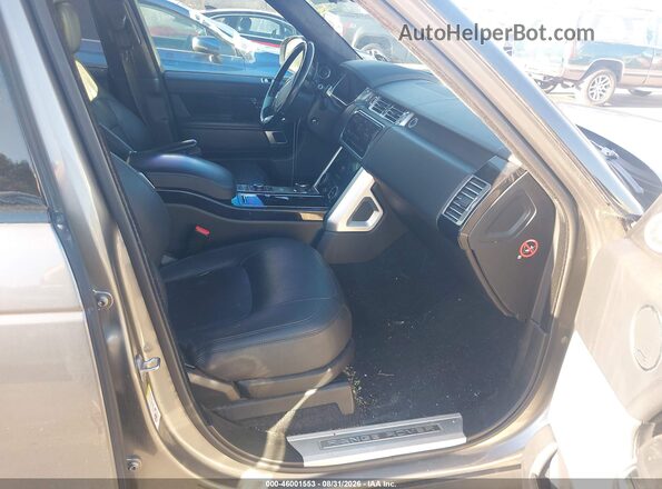 SALGS2RE1JA513443 2018 LAND ROVER RANGE ROVER Gray Вид салону спереду