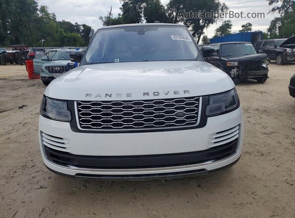 SALGS2RE1JA515516 2018 LAND ROVER RANGE White წინა ხედი