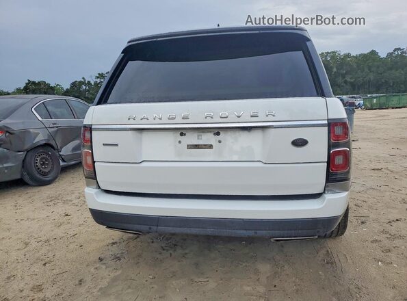 SALGS2RE1JA515516 2018 LAND ROVER RANGE White უკანა ხედი