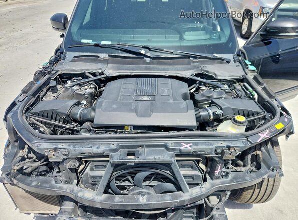 SALGS2RE1JA516052 2018 LAND ROVER RANGE Black Engine compartment view