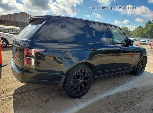 SALGS2RE5KA540954 2019 LAND ROVER RANGE Black Tył prawy