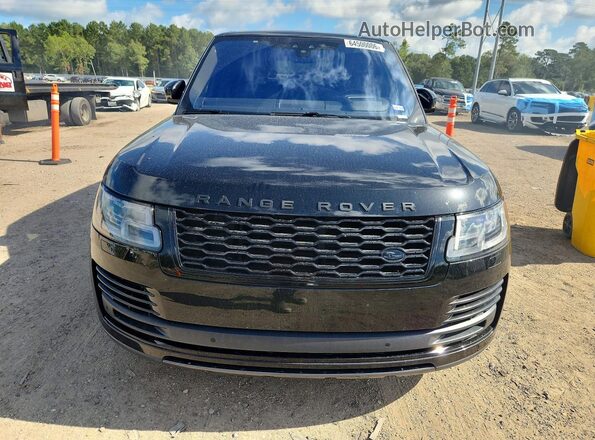 SALGS2RE5KA540954 2019 LAND ROVER RANGE Black Widok z przodu