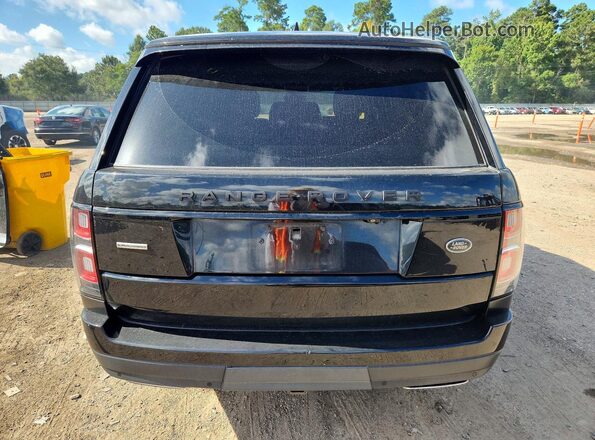 SALGS2RE5KA540954 2019 LAND ROVER RANGE Black Widok z tyłu