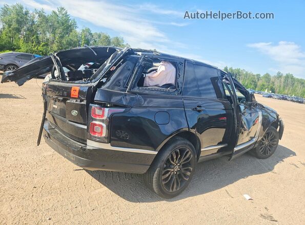 SALGS2RE5KA547077 2019 LAND ROVER RANGE Black Trasero derecho