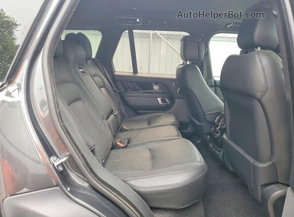 SALGS2RE5KA562467 2019 LAND ROVER RANGE Gray უკანა სალონის ხედი