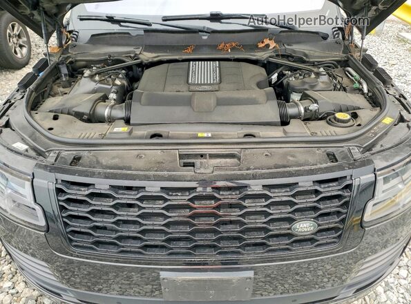 SALGS2RE5KA562467 2019 LAND ROVER RANGE Gray ძრავის განყოფილების ხედი
