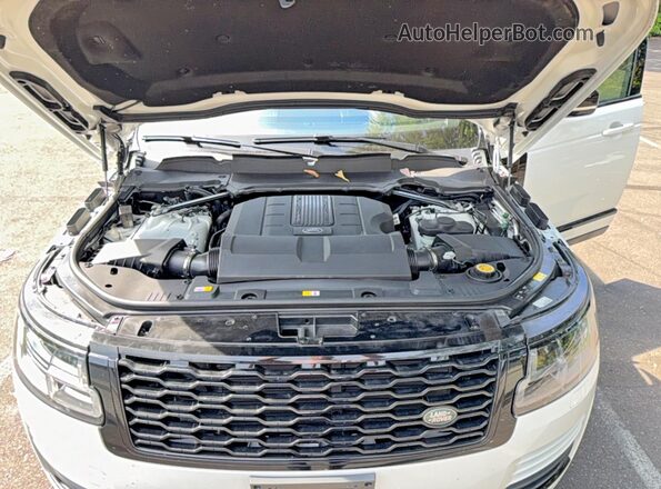 SALGS2RE7KA543693 2019 LAND ROVER RANGE White Սալոնի դիմացի տեսք