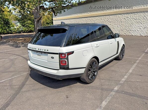 SALGS2RE7KA543693 2019 LAND ROVER RANGE White Առջևի աջ