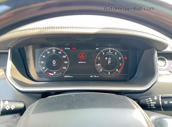 SALGS2RE7KA543693 2019 LAND ROVER RANGE White Առջևի վահանակի տեսք