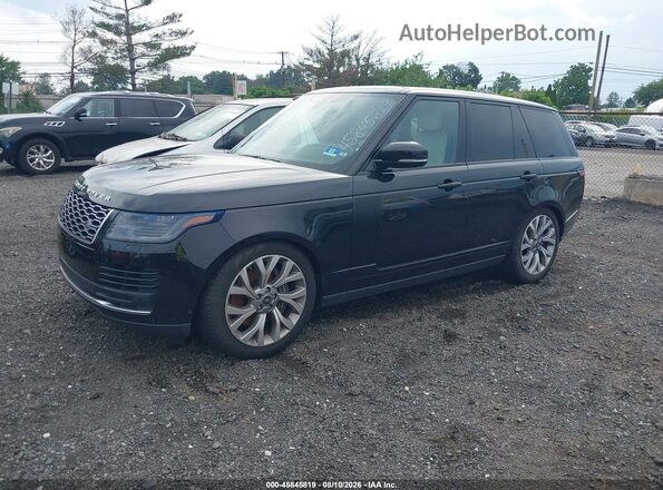 SALGS2RE8JA516128 2018 LAND ROVER RANGE ROVER Black Vista tres cuartos delantera izquierda