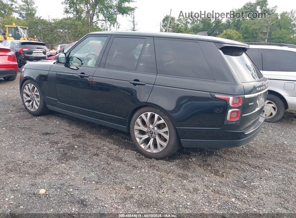 SALGS2RE8JA516128 2018 LAND ROVER RANGE ROVER Black Trasero izquierdo