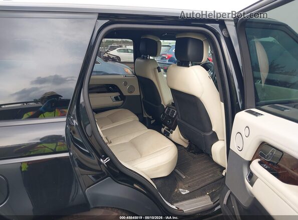 SALGS2RE8JA516128 2018 LAND ROVER RANGE ROVER Black Vista de la etiqueta del VIN