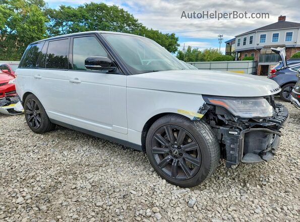 SALGS2RE8KA524764 2019 LAND ROVER RANGE White Front right