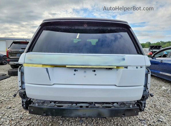 SALGS2RE8KA524764 2019 LAND ROVER RANGE White Rear view