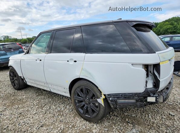 SALGS2RE8KA524764 2019 LAND ROVER RANGE White Rear left