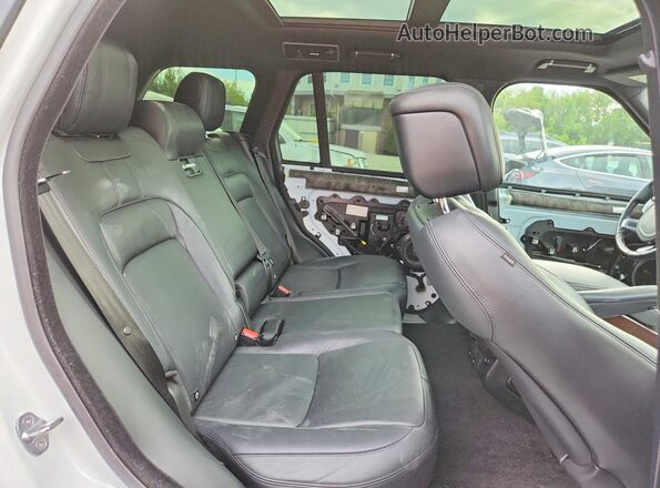 SALGS2RE8KA524764 2019 LAND ROVER RANGE White Rear interior view