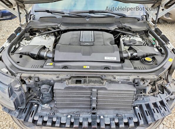 SALGS2RE8KA524764 2019 LAND ROVER RANGE White Engine compartment view
