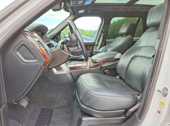 SALGS2RE8KA524764 2019 LAND ROVER RANGE White Front interior view